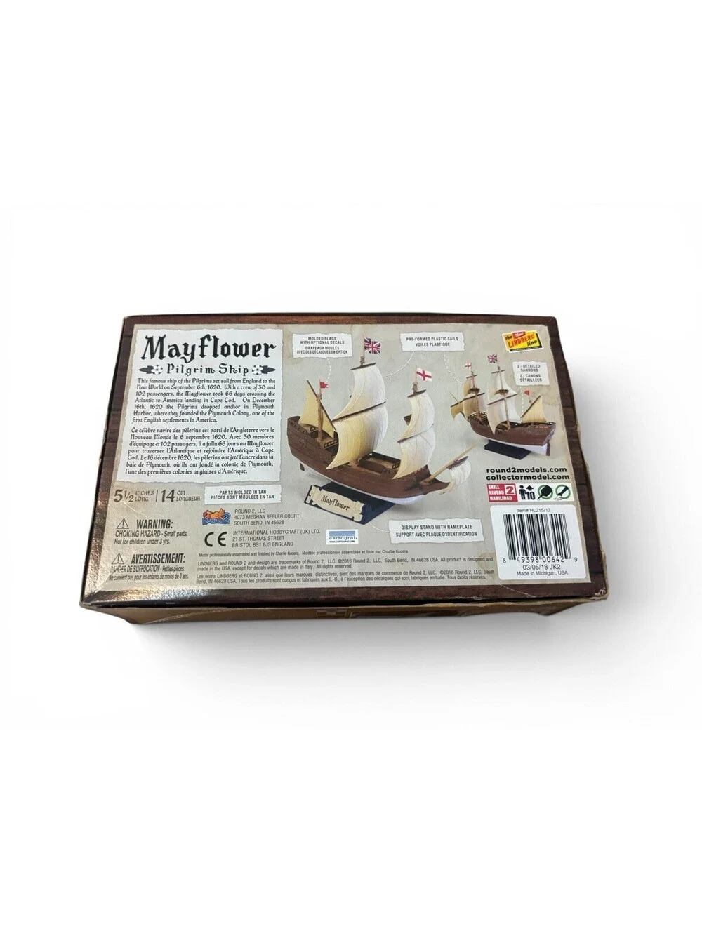 Lindberg mayflower pilgrim